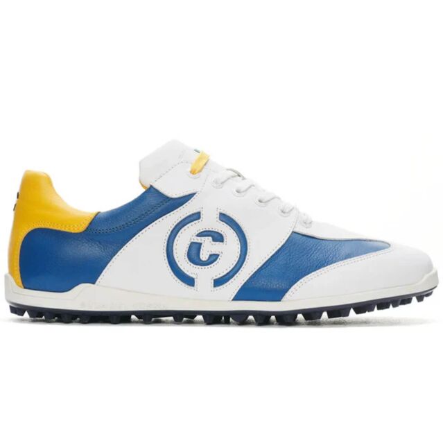 Duca Del Cosma Mens Valderama Waterproof Nappa Leather Golf Shoes