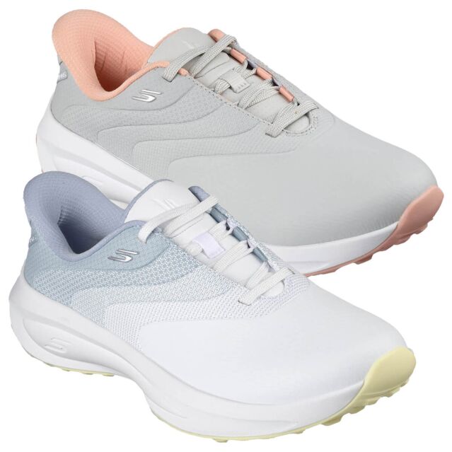 Skechers Womens Slip-ins Waterproof Flow SL Spikeless Golf Shoes