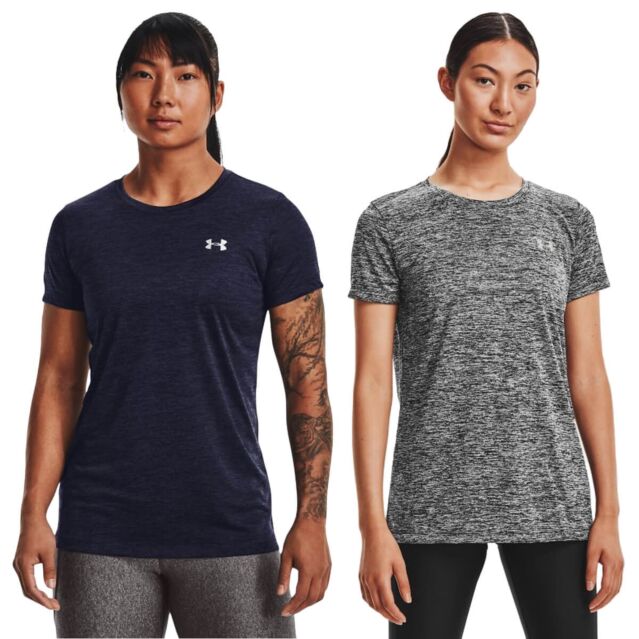 Under Armour Womens UA Tech Twist 4 Way Stretch Moisture Wicking T-Shirt