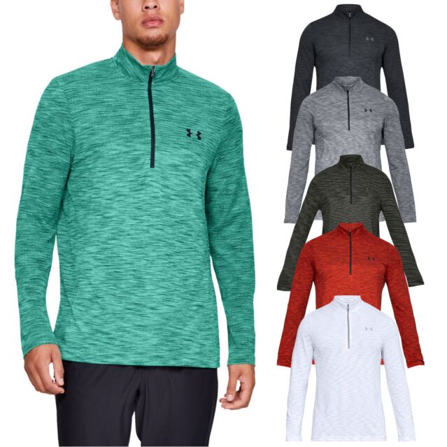 Under Armour Mens Siphon 1/2 Zip Seamless Stretch Mesh Sport Pullover
