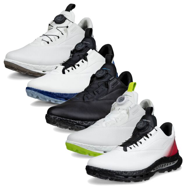Ecco Mens Biom C5 BOA GTX Spikeless Waterproof Leather Golf Shoes