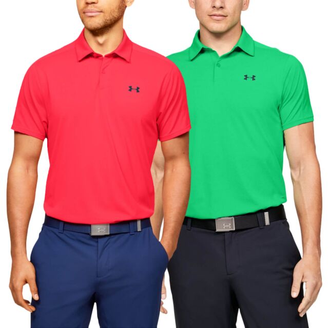 Under Armour Mens Vanish Wicking Stretch Golf Polo Shirt