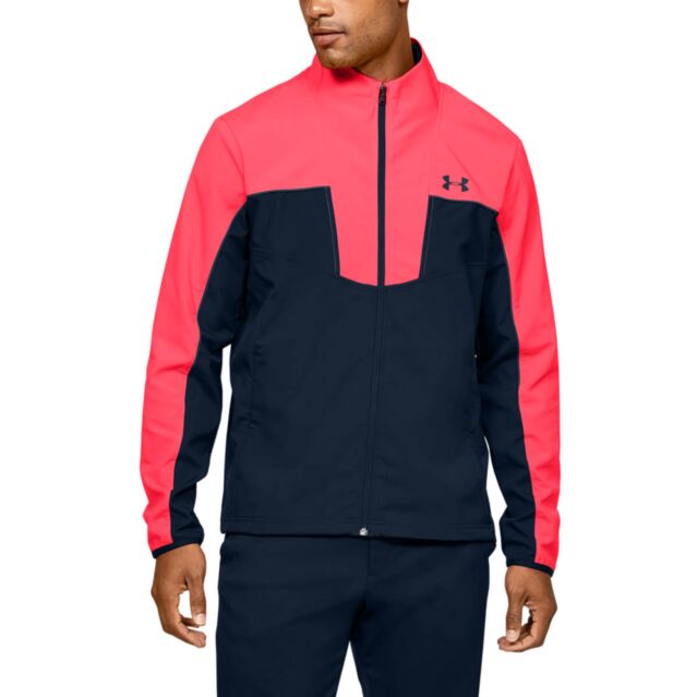 Under Armour Mens Storm Windstrike Full Zip Jacket - Beta/Academy - M