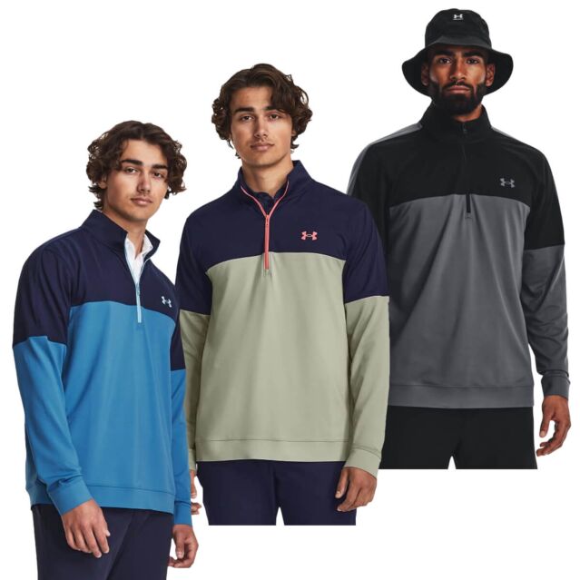 Under Armour UA Storm Midlayer Half Zip 4-Way Stretch Golf Sweater