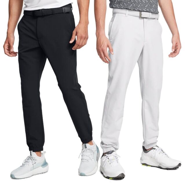 Under Armour Mens UA MatchPlay Jogger Style Cuffed Ankle Golf Trousers