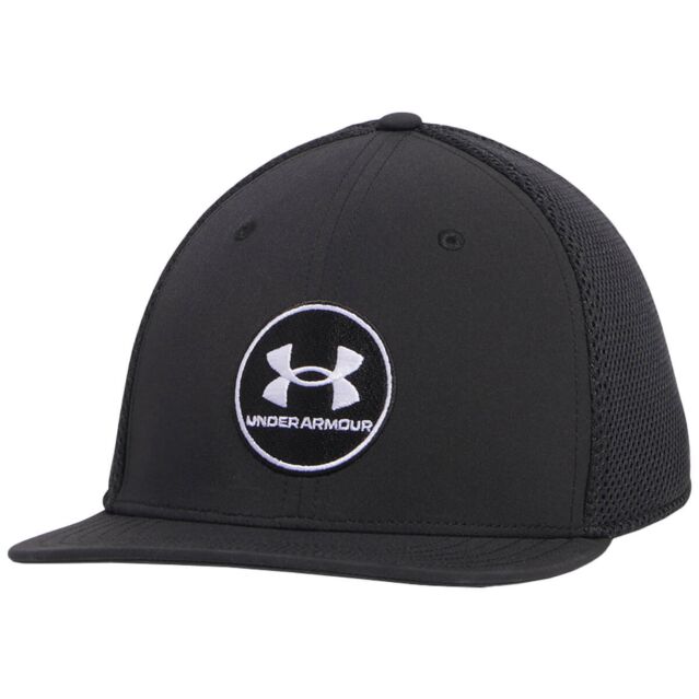 Under Armour Mens 2026 UA Drive Mid Iso-Chill Breathable Stretch Golf Cap
