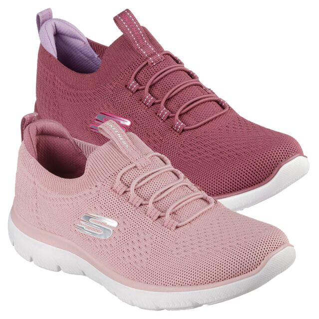 Skechers Womens Summits Top Player Lightweight Shock-Absorbing Trainers