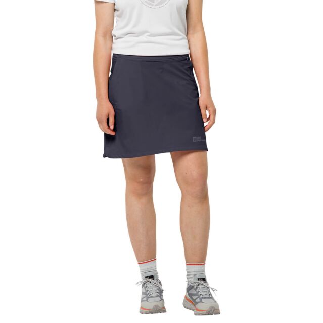 Jack Wolfskin Womens Hilltop Trail Skort - Graphite - M/L