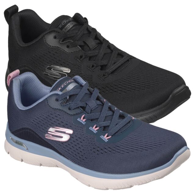 Skechers Womens Arch Fit Summits Daily Flow Mesh Trainers