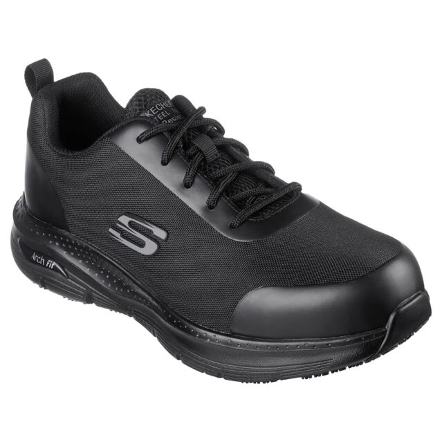 Skechers Mens Arch Fit SR Ringstap Water Resistant Breathable Shoes