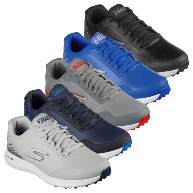 Skechers Mens Go Golf Max 2 Waterproof Light Spikeless Arch Fit Golf Shoes