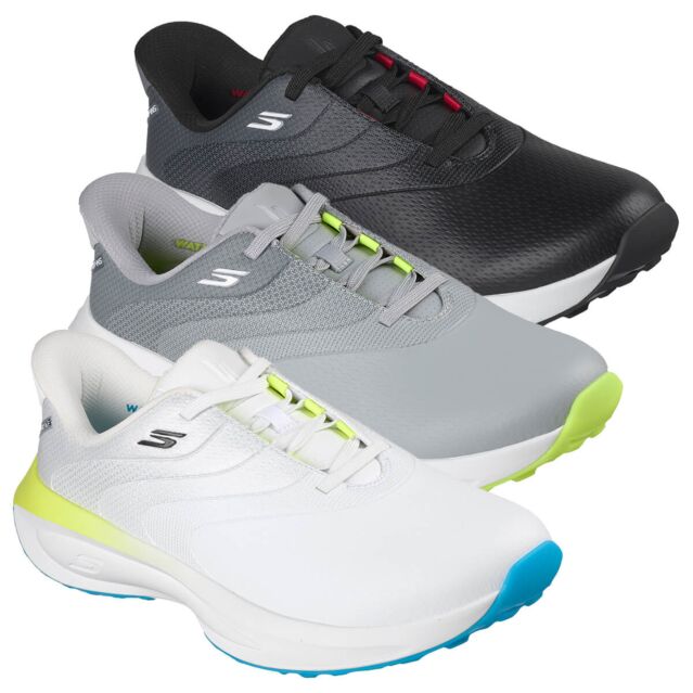 Skechers Mens Slip-ins Golf Waterproof Flow SL Spikeless Golf Shoes