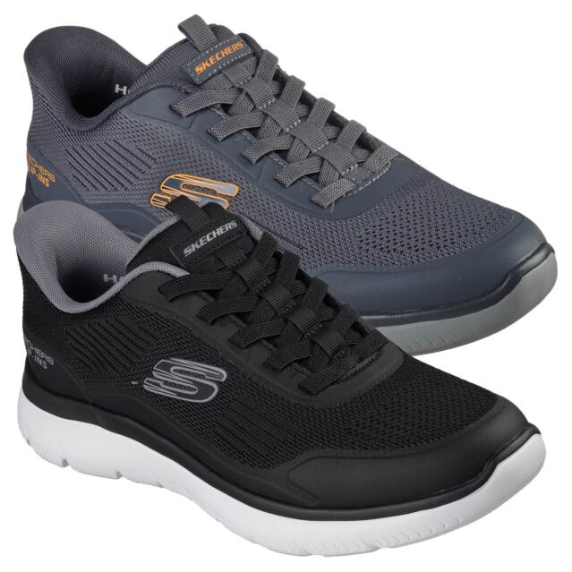 Skechers Mens Summits Leyter Slip-Ins Air-Cooled Memory Foam Trainers