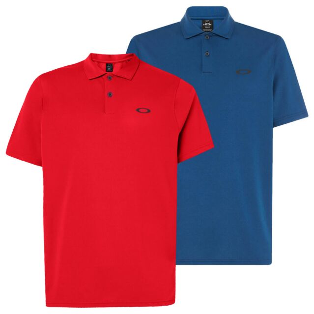 Oakley Mens Icon TN Hydrolix UV Protection Golf Polo Shirt