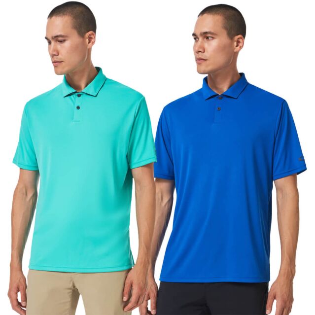 Oakley Mens Oakley Divisional Hydrolix Stretch Golf Polo Shirt