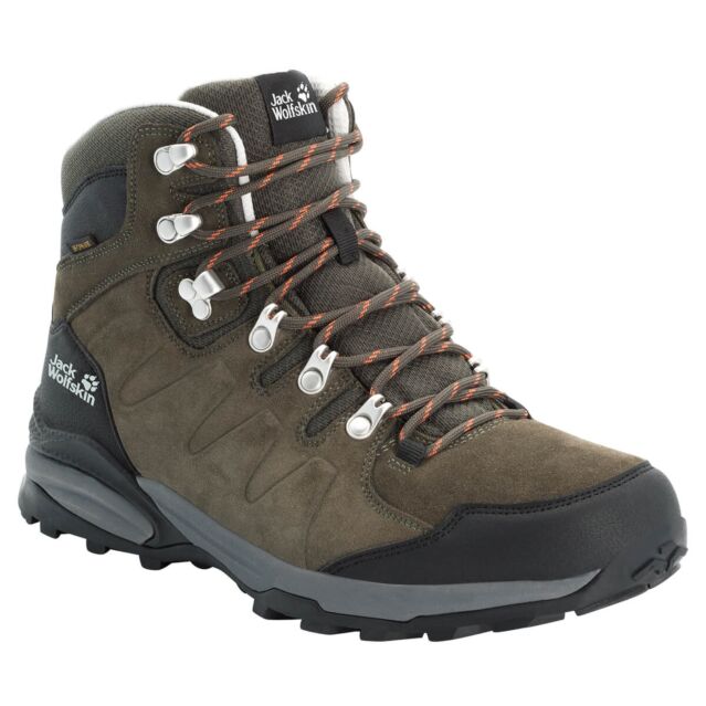 Jack Wolfskin Mens Refugio Texapore Waterproof Hiking Boots