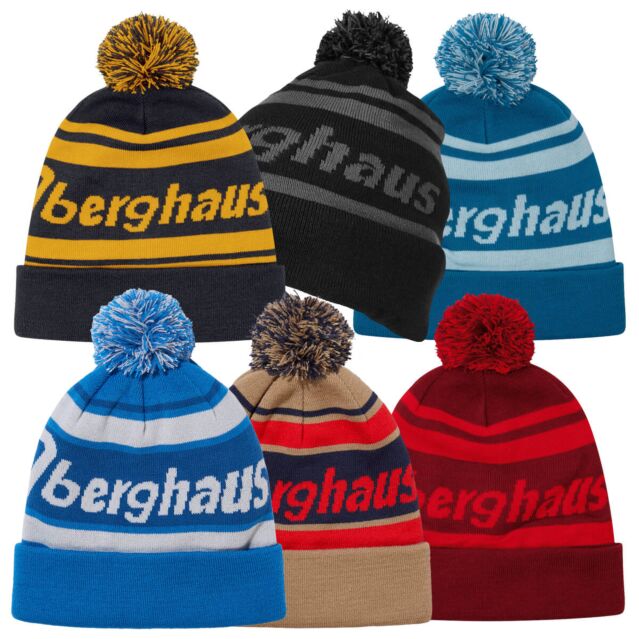 Berghaus Unisex 2026 Classic Warm Outdoor Cap Acrylic Reversible Beanie Hat