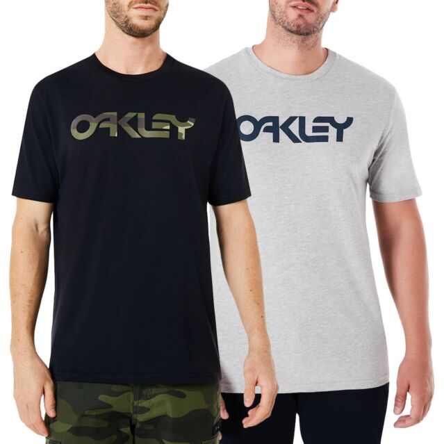Oakley Mens Mark II Tee Crew Neck Regular Fit Short Sleeve T-Shirt