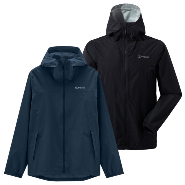 Berghaus Mens Deluge Pro 3.0 Waterproof Hydroshell Warm Lightweight Jacket