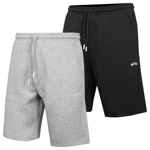 Hugo Boss Mens Headlo 2 Boss Logo Elastic Waist Regular Fit Shorts