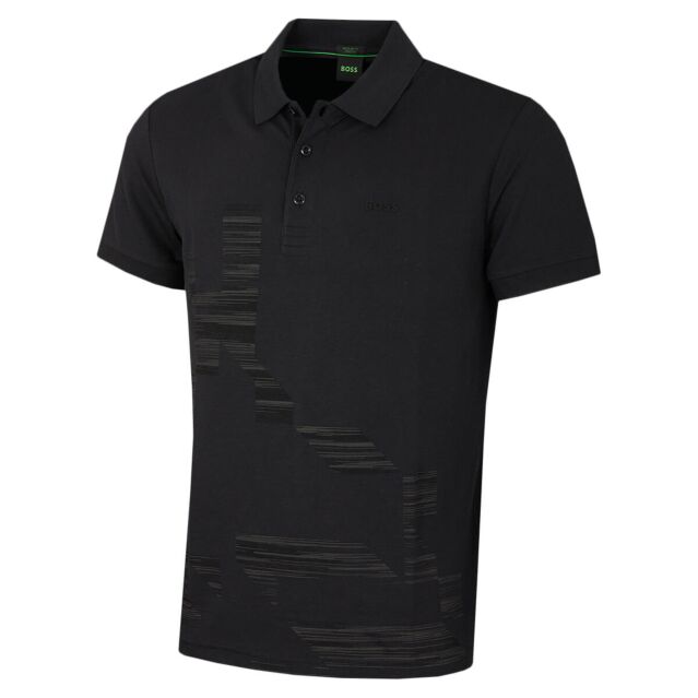 Hugo Boss Mens Paddy 6 Short Sleeved Regular Fit HD Logo Polo Shirt