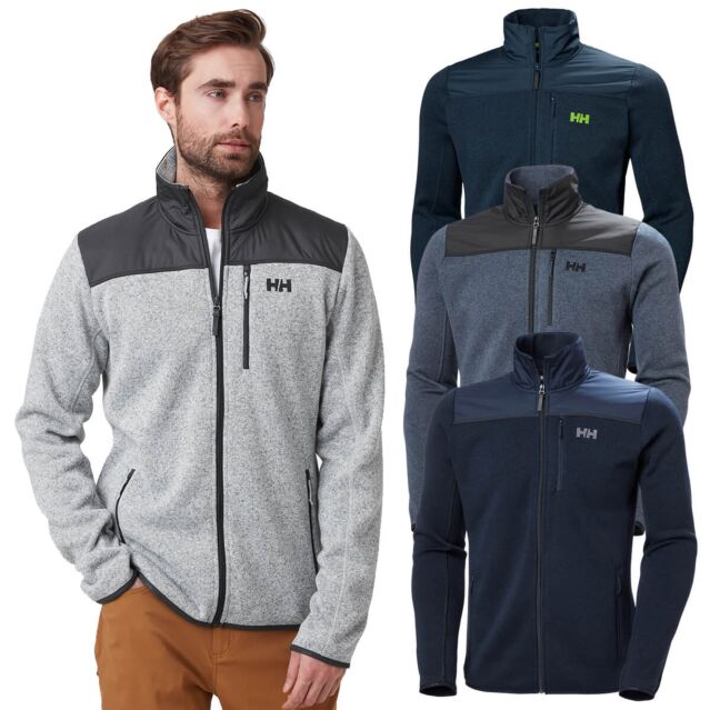 Helly Hansen Mens Varde Fleece Water Repellent Fabric Jacket