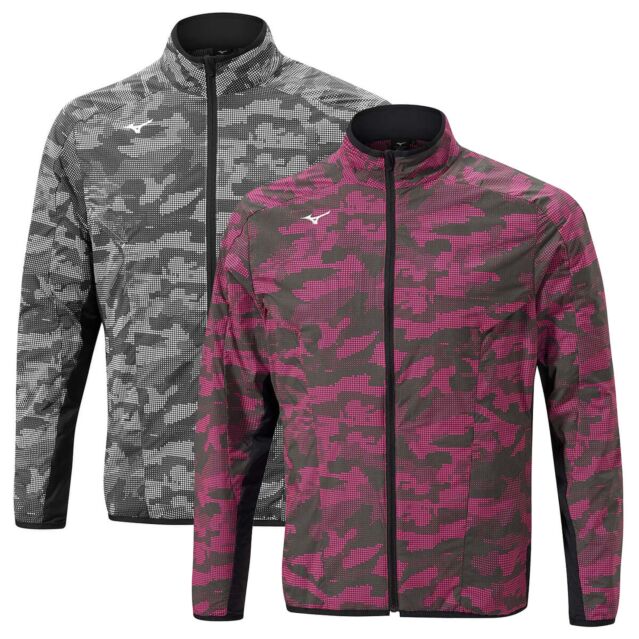 Mizuno Mens Move Tech Winter 4-Way Stretch Thermal Full Zip Golf Jacket