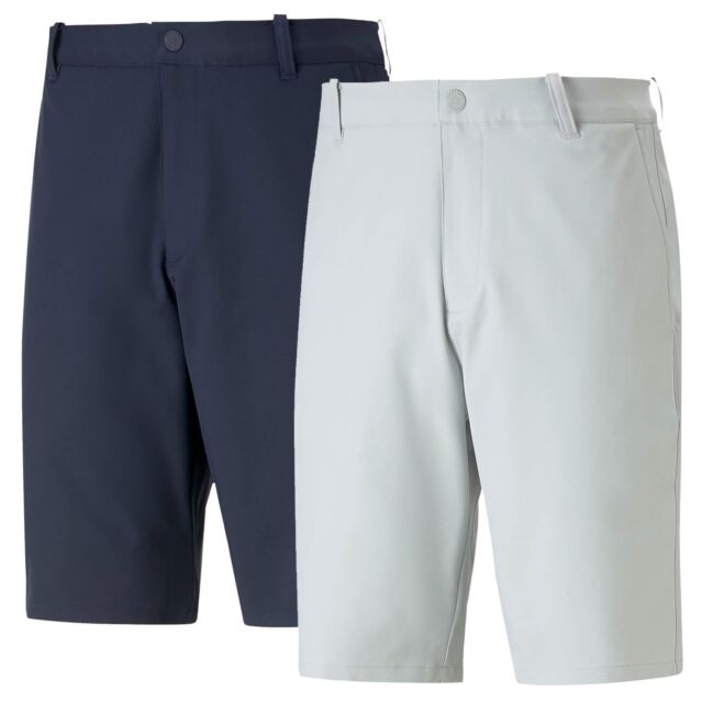 Puma Golf Mens Dealer 10" Recycled Medium Rise Performance Shorts