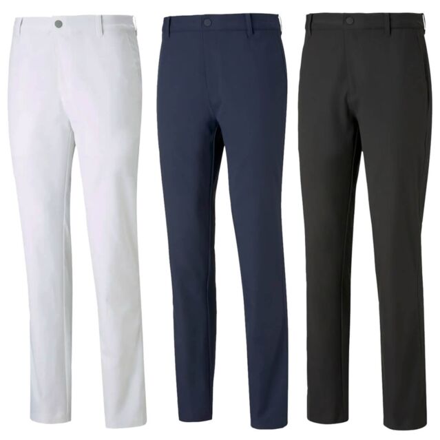 Puma Golf Mens Dealer Stretch Moisture Wicking Golf Trousers