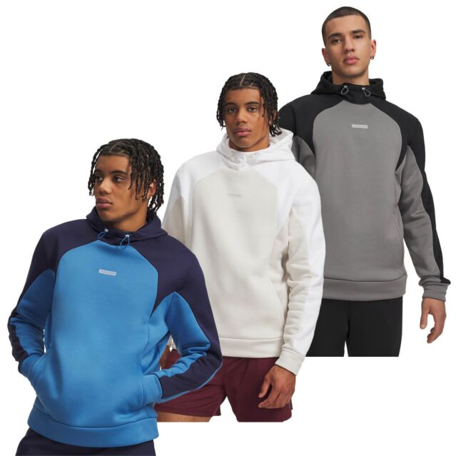 Under Armour Mens Armour Fleece Winterized Breathable Stretch Warm Hoody