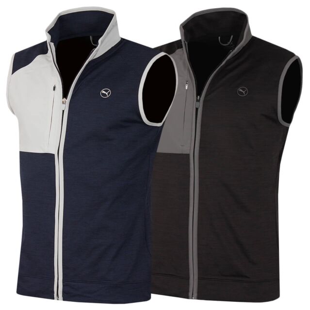 Puma Golf Mens Cloudspun Ultra Soft Moisture Wicking Golf Vest Gilet