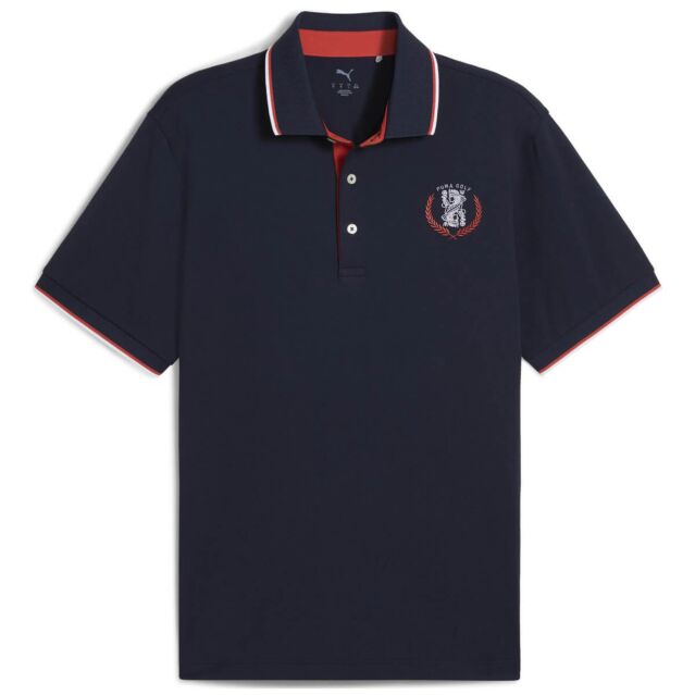 Puma Golf Mens Modalon Queen City Breathable 4 Way Stretch Soft Polo Shirt