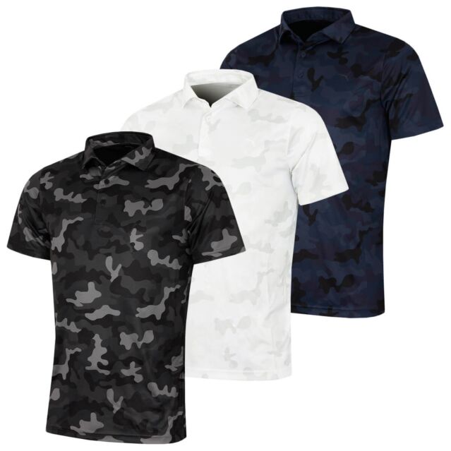 Puma Golf Mens 2026 North 4 Way Stretch Wicking Breathable Classic Polo Shirt