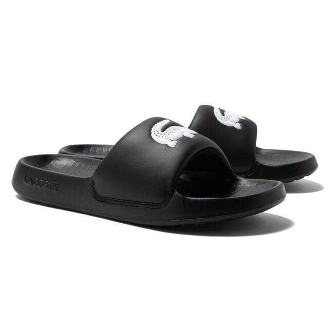 Lacoste Womens Serve Slide 1.0 123 1 CFA Slider Sandals Flip Flops