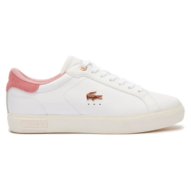 Lacoste Womens POWERCOURT 124 3 SFA Lightweight Breathable Trainers