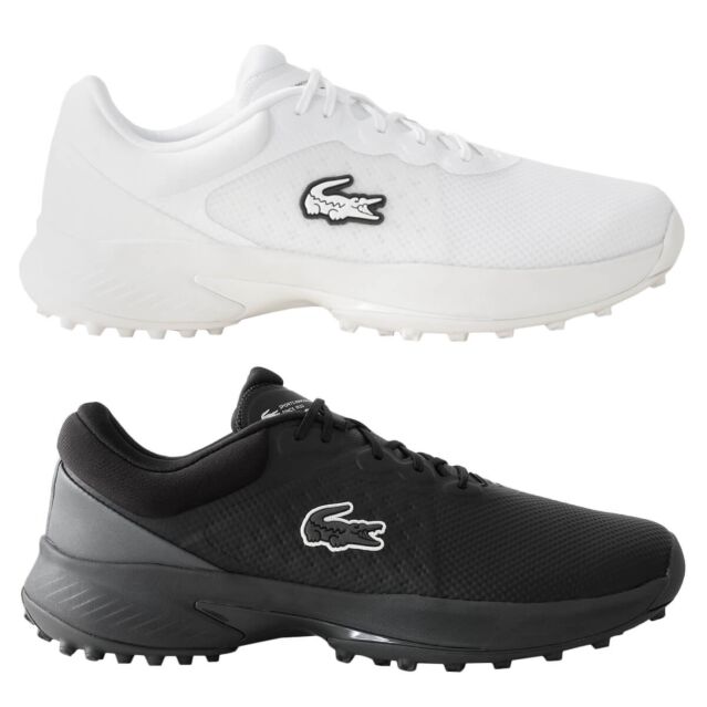 Lacoste Mens Golf Point 224 Water Repellent Spikeless Golf Shoes