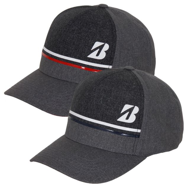 Bridgestone Mens Tour B Conquer Structured Snapback Baseball Golf Cap