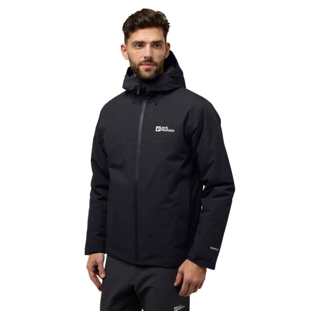 Jack Wolfskin Mens Wispers Windproof Sustainable Insulated Jacket