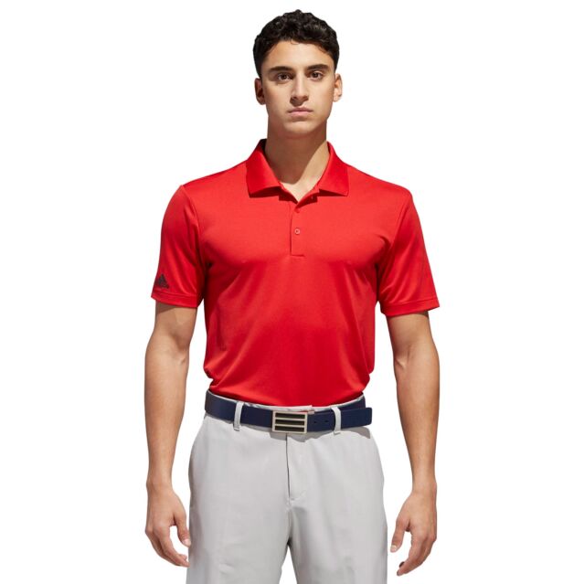 adidas Golf Mens Short Sleeve Performance Polo Shirt