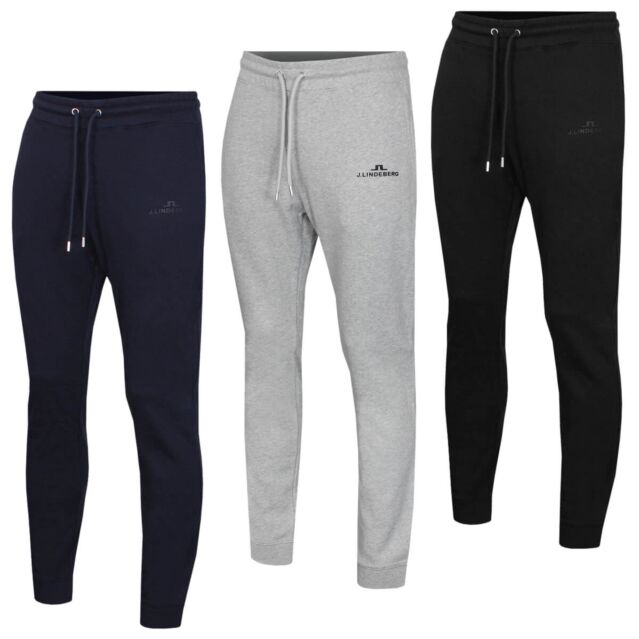 J.Lindeberg Mens Alpha Pant Joggers Brushed Cotton Sweatpants