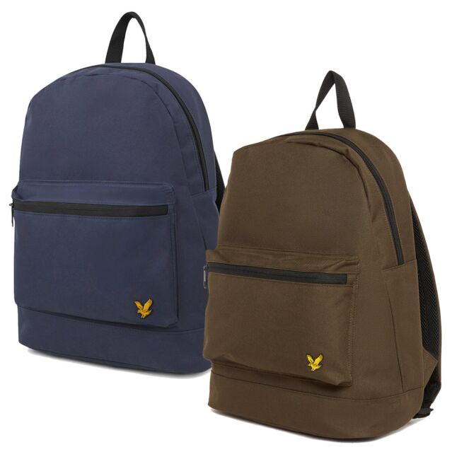 Lyle & Scott Unisex Branded Lightweight Adjustable Backpack Rucksack