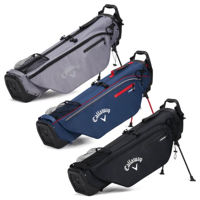 Callaway Golf Par 3 Minimalist Compact Durable 3-Way Stand Bag