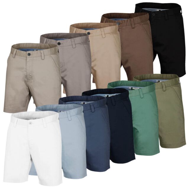 Calvin Klein Mens 2026 Campus Chino Lightweight Stretch Golf Shorts