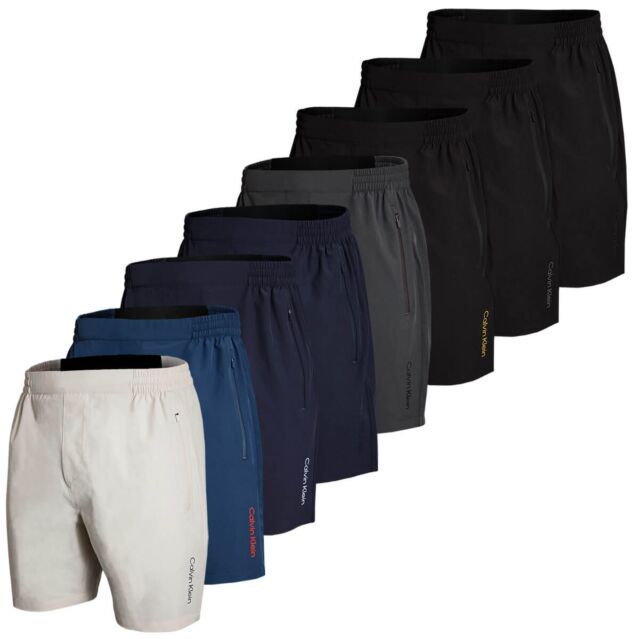 Calvin Klein Mens 2026 Versa Lightweight Technical Holiday Sports Shorts