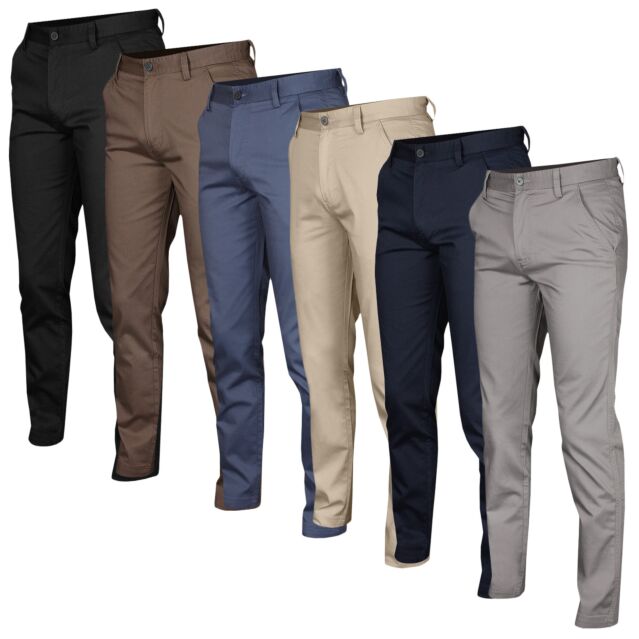 Calvin Klein Mens 2026 Campus Chino Wicking Stretch Trousers