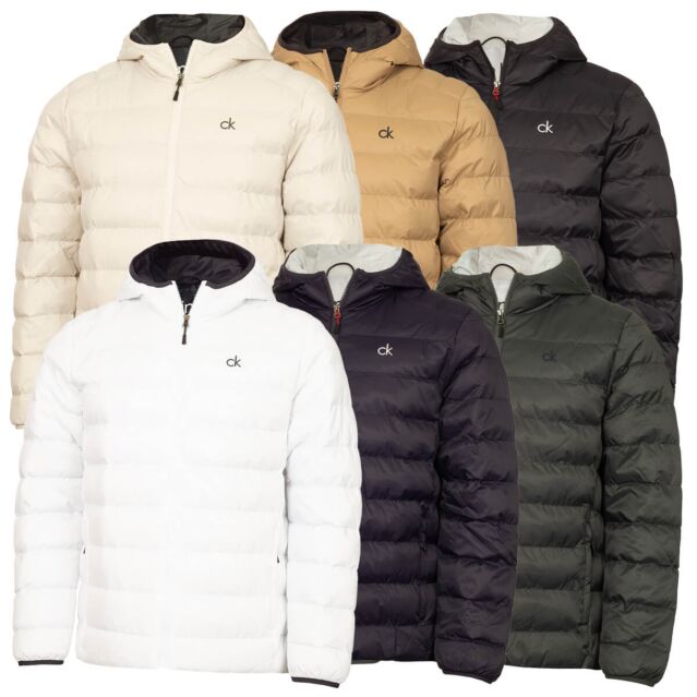 Calvin Klein Mens 2026 Lightweight San Gabriel Hooded Golf Jacket