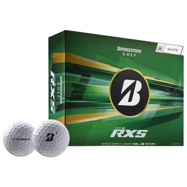 Bridgestone Mens Tour B RXS VeloSurge Reactiv iQ Control Golf Balls