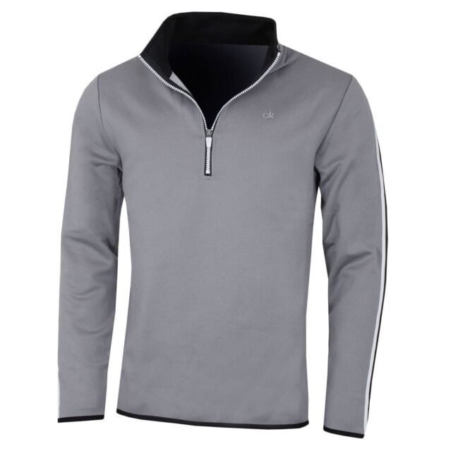 Calvin Klein Golf Mens 1/2 Zip Performance Sweater