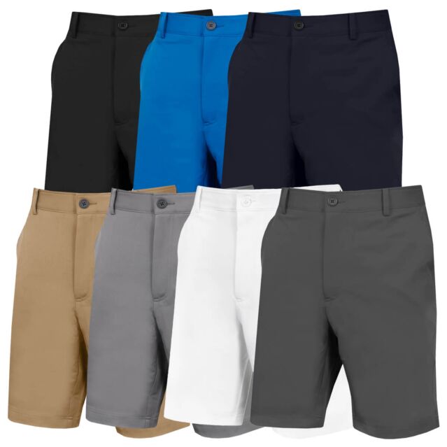 Calvin Klein Mens 2026 Micro Tech Lightweight Golf Shorts