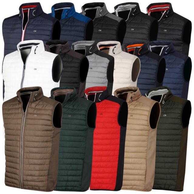Calvin Klein Mens Hybrid Insulate Bodywarmer Golf Gilet